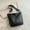 black, variant on Retro Commute Large -Capacity Bag Female Spring And Summer New Simple Casual Barrel Bag Fashionable Shoulder Bag