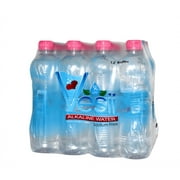 Vesii Alkaline Water, 16 fl oz, 12 Pack Plastic Bottles