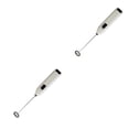 thumbnail image 2 of Naiovety Coffee Frother Kitchen Electric Handheld Egg Mixer Manual Hand Whisk Stirrer for Baking Cappuccino Chocolate Device Blanco 2Conjunto, 2 of 6
