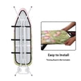 thumbnail image 4 of FKELYI Ironing Board Cover with Hook and Loop Fastener Straps Iron Padding Covers Easter Egg Rabbit Print Home Accessories Heat Resistant for Laundry Clothing Shop Home, M, 4 of 5