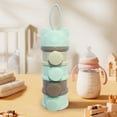 thumbnail image 6 of Portable Baby Formula Dispenser Under $5! Yannianjz PortableBabyFormula Dispenser, 4 Layer Food Storage Container with Lids, Snack Cup for Infants, Toddlers, Travel, On the Go, 6 of 7