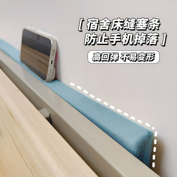 LAMIRO King Size Wedge Pillow For Headboard Gaps Bed Wedge Pillow For Headboard Queen Mattress Gap Filler Between Headboard/Wall And Mattress