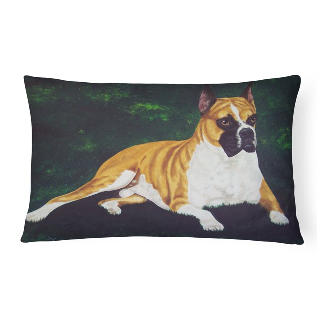Carolines Treasures AMB1064PW1216 Tissu Boxer Dempsey Coussin Décoratif