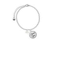 thumbnail image 2 of Delight Jewelry Silvertone Mini Year 2019 - Domed Thank You Charm Bracelet, 6"+2", 2 of 5