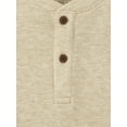 thumbnail image 2 of The Children's Place Boy Long Sleeve Thermal Henley Shirt, Sizes XS-XXL, 2 of 2
