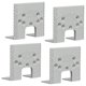 thumbnail image 1 of 4 plantillas de instalación de bisagras para puertas y armarios. Herramienta auxiliar., 1 of 5