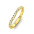 thumbnail image 3 of 3/8ctw Diamond Wedding Band in 10k Yellow Gold, 3 of 5