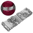 thumbnail image 4 of Cinturón de mujer, cinturón de vestir, cinturón elástico ancho, cinturón de lentejuelas elástico de moda, cinturón de abrigo, 4 of 7