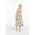 thumbnail image 5 of Girl Hawaiian Halter Dress in Lotus and Orchid Size 8, 5 of 5