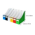 thumbnail image 2 of HEMOTON Desktop Document Box for Storing Books Magazines and Papers Assorted Color 6pcs, 2 of 8