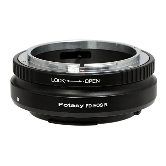 Fotasy Canon FD Lens to Canon EOS RF Mount Mirrorless Camera Adapter, Compatible with Canon FD Lense & Canon EOS R Mirrorless Camera R RP R3 R5 R6 Ra