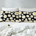 thumbnail image 3 of Erosebridal Housse de Couette Florale Rétro Simple, Literie Fleur Rustique Taille Simple, Déco Coccinelle, Réversible 2 Pcs (Sans Couette), 3 of 6