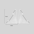 thumbnail image 3 of 4Pcs Universal Car Door Corner Protectors Transparent Silicone Collision Covers Scratch Resistant Stickers For Most Vehicles, 3 of 6