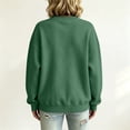 thumbnail image 6 of Crew Neck Sweatshirts Women Long Sleeve No Hood Pullover Sweatshirts Fall Causal Loose Sweatshirts, M, 6 of 6