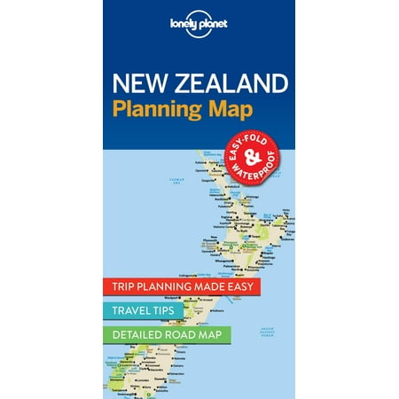 New zealand planning map - folded map: