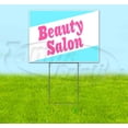 thumbnail image 1 of Beauty Salon (18" x 24") Yard Sign, Includes Metal Step Stake, 1 of 6