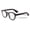 Matte Calico, variant on Round Progressive Reading Glasses - Clear Zero Power on Top - No Bubble or Line - Anti Blue Reader CR19 +2.50