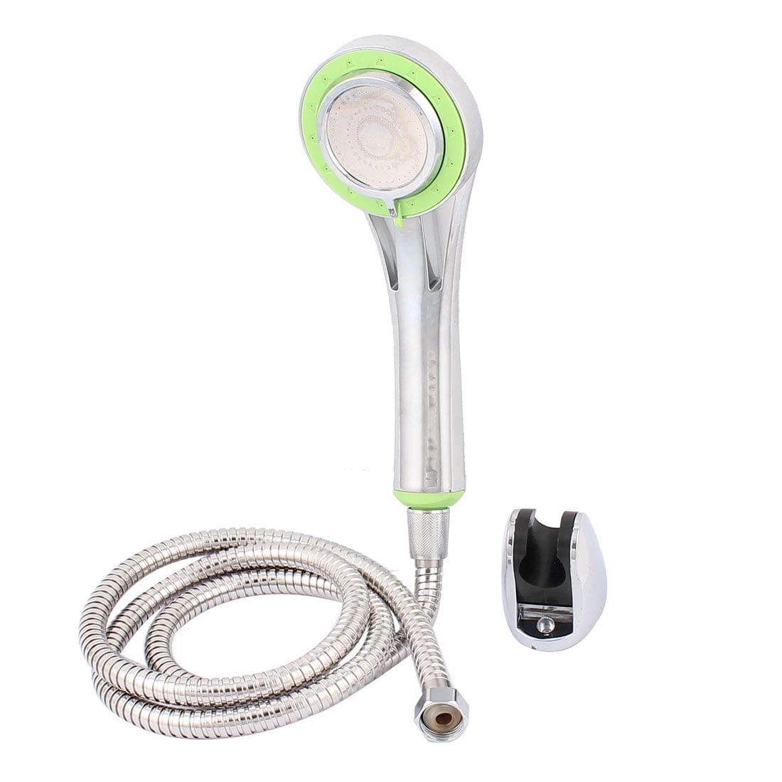 Unique Bargains Bathroom Wall Mounted Flexible Hose Shower Sprayer Head