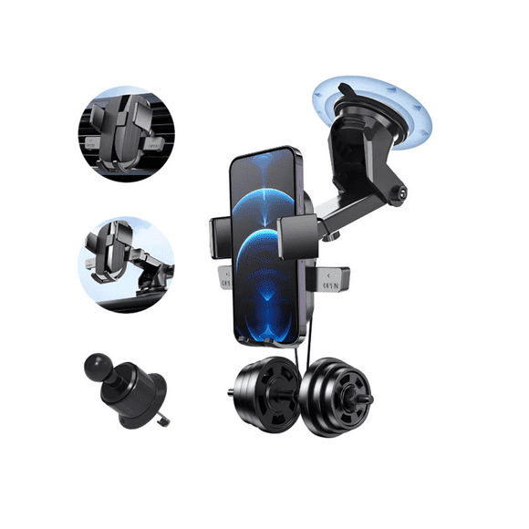 Soporte Para Celular Xtellar Coche,porta Celular Carro 3en1 Estable