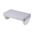 thumbnail image 2 of AMLESO Under Desk Footrest Compact Women Men Ergonomic Anti Slip Leg Rest Foot Rest for Light Gray, 2 of 8