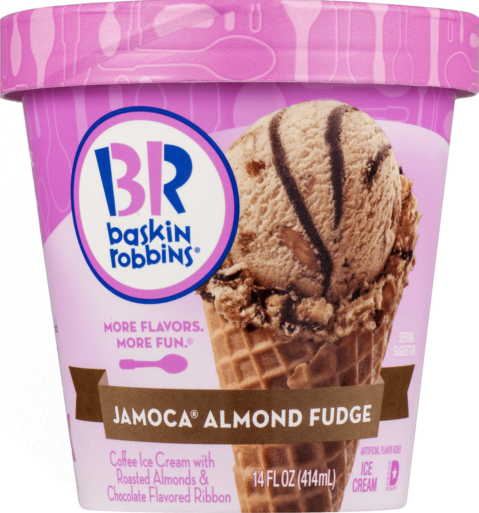 Baskin Robbins Ice Cream Jamoca Almond Fudge Walmart Com Walmart Com