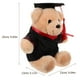 thumbnail image 2 of KAKOWELY Oso de peluche de graduación, adorable oso de peluche, juguete de dibujos animados, oso de peluche, regalo, 2 of 4