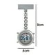 thumbnail image 5 of Enfermera Pin de Solapa Reloj Colgante Médico Médico Bolsillo Enfermera Reloj Reloj de Bolsillo Multifunción Metal Electrónico Pantalla Digital Reloj de Pecho Temporizador de Alarma, 5 of 8