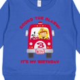 thumbnail image 3 of Inktastic Fire Truck 3rd Birthday Boy Toddler Sweatshirt, 3 of 4