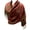 Red, variant on Pashmina - Jacquard Paisley Shawl - Stylish Scarf - Double Sided Wrap