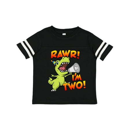 

Inktastic Rawr I m Two Dinosaur Gift Toddler Boy or Toddler Girl T-Shirt