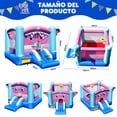 thumbnail image 3 of Casa Inflable para Niños Castillo Hinchable 3 en 1 Costway 255 x 352 x 194 cm, 3 of 9