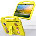 thumbnail image 2 of Dteck Kids Tablet Case for Samsung Galaxy Tab S10 FE Plus 13.1 inch (Model SM-X620/X626),Shockproof EVA Case Handle Stand with Shoulder Strap Cover for Galaxy Tab S10 FE+ 2025,Yellow, 2 of 8