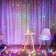 thumbnail image 4 of RV Coloridas luces de cadena de cuento de hadas de Navidad de interior de 10 m 100 LED, 8 modos de luces de cadena a prueba de agua con pilas para decoración del hogar, fiesta, Navidad, boda Rojo Verde, 4 of 5