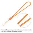 thumbnail image 4 of Unique Bargains 18cm Portable Item Nylon Cord Lanyards Hand Wrist Strap String Orange 30 Pack, 4 of 6