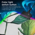 thumbnail image 2 of Green Leaf and Love RGB Gaming Mouse Pad Large Keyboard Mat Rubber Base 13 Light Modes, 2 of 6