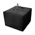 thumbnail image 2 of Patio Cushion Storage Bag, Outdoor Cushion Storage Bag with Zipper and Handles, Outdoor Cushion Cover Carrying Bag for Winter Patio Furniture Chair Couch Pillow Christmas Tree, 2 of 9