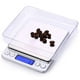thumbnail image 1 of Báscula de cocina electrónica de alta precisión de 500 g/0,01 g con pantalla LCD retroiluminada, 6 unidades y función de tara Báscula digital multifuncional para alimentos de acero inoxidable, 1 of 5