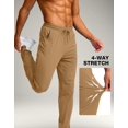thumbnail image 3 of Pantalones deportivos Pudolla Tall para hombre con cordón ajustable, 3 of 7