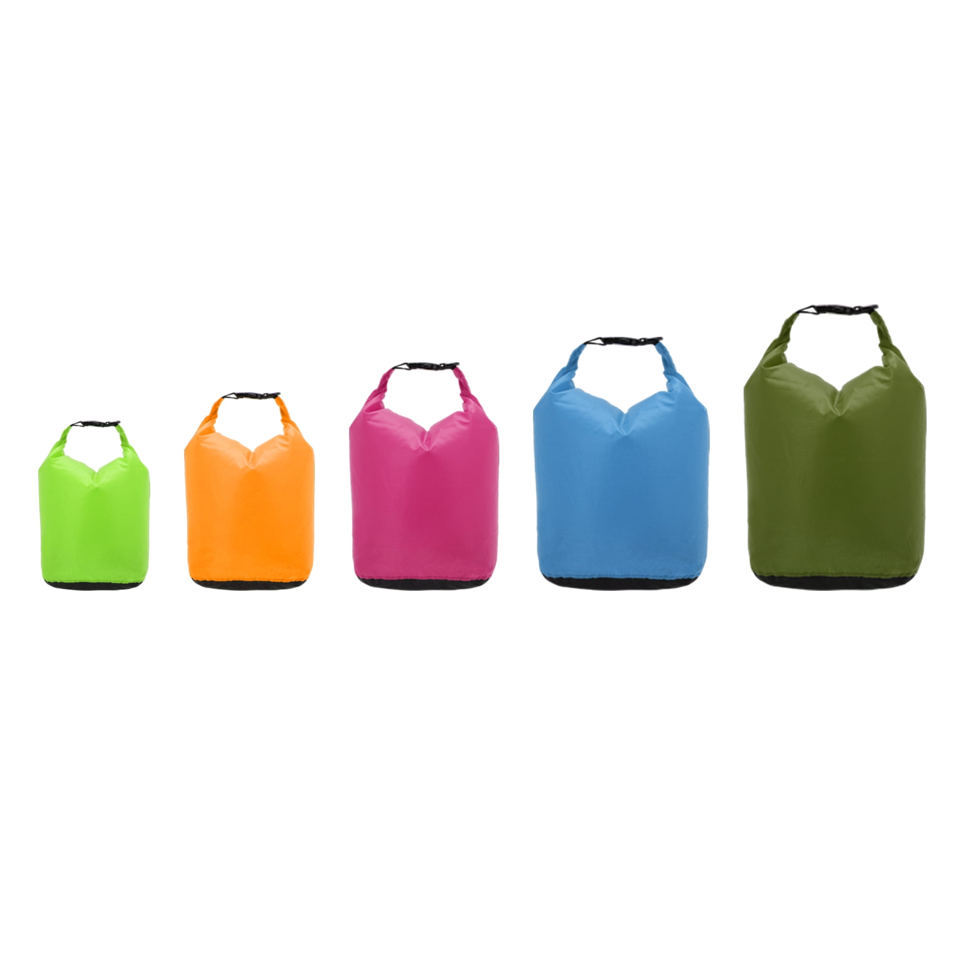 Unique Bargains Stuff Sacks Lightweight Dry Pack Black 10L