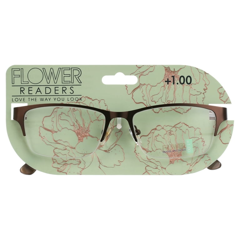 Flower Eyewear Drew Barrymore Ethel Semi-Rimless Reading