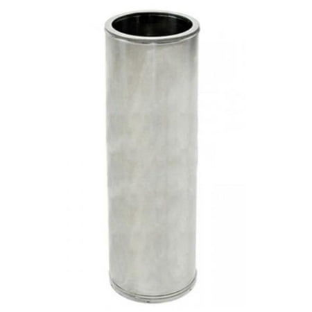 

M&G DuraVent 3558796 10 x 24 in. DuraTech Chimney Stainless Steel Pipe