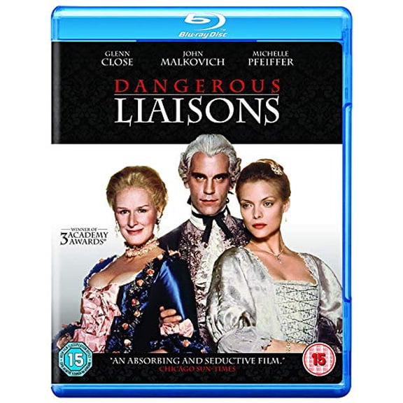Dangerous Liaisons (Blu-ray) Glenn Close John Malkovich Keanu Reeves Michelle Pfeiffer