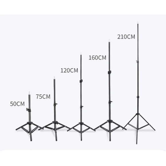 stanreset Heavy Duty Light Stand Adjustable Photographic Stand Sturdy Tripod for Reflectors Softboxes Lights