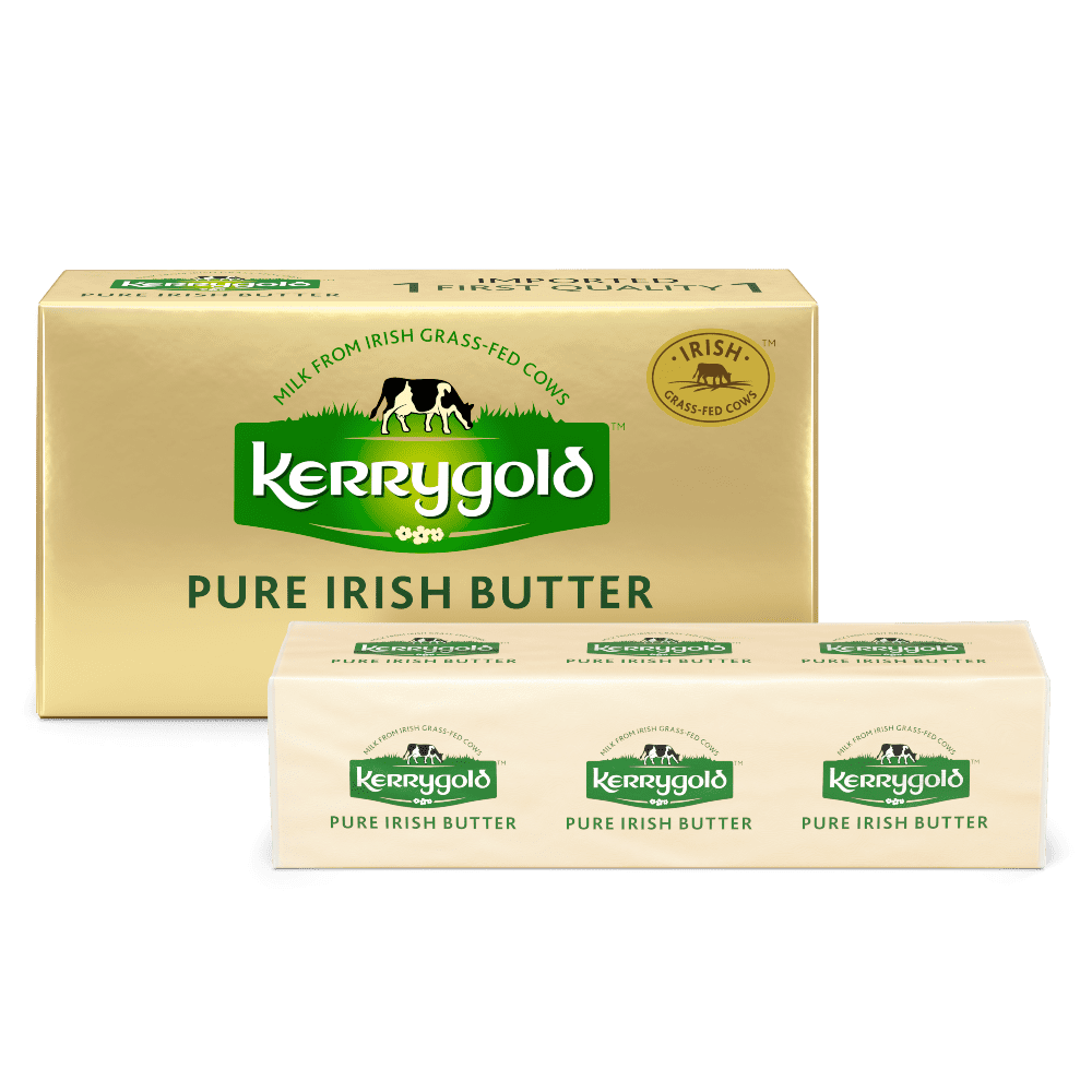 Kerrygold Grass-Fed Pure Irish Salted Butter Sticks, 8 Oz, 2 Sticks