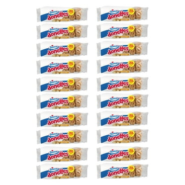 (20 Pack) Hostess Crunch Donettes Donuts, 6 Count Bags