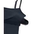 thumbnail image 4 of CRZ YOGA Butterluxe Cami Strap Rompers for Women Sleeveless One Piece Yoga Jumpsuits Bodysuit Shorts Padded, 4 of 4