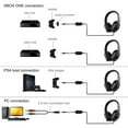 thumbnail image 5 of Gaming Headsets, 3.5mm Noise Isolating Over Ear Headphone with Mic and Volume Control Compatible with Laptop, PC, Xbox One Controller, Blue, 5 of 8