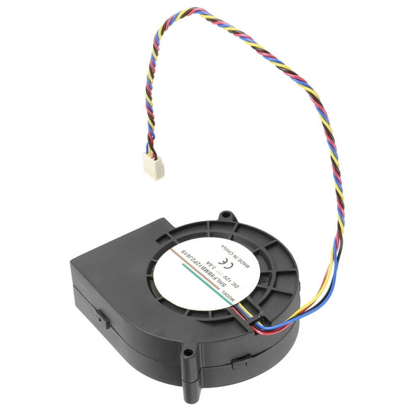 FLAMEEN Centrifugal Blower,12V 3.8A 190CFM Centrifugal Blower Double Ball Bearing Air Blower Fan BBQ Accessory