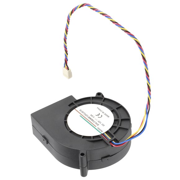 FLAMEEN Centrifugal Blower,12V 3.8A 190CFM Centrifugal Blower Double Ball Bearing Air Blower Fan BBQ Accessory