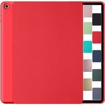 iPad PRO 11 2nd 2020 3rd 2021 4th 2022 A2228 A2068 A2230 MY232LL/A MY252LL/A MY332LL/A MY342LL/A Trifold Soft Silicone Shock Proof Magnetic Flip Case - Red